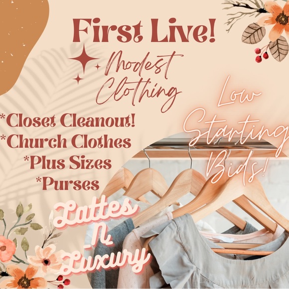 Join me for my first live ever! All Plus Size Modest Clothes!!!! Church Vibes! - Picture 1 of 1